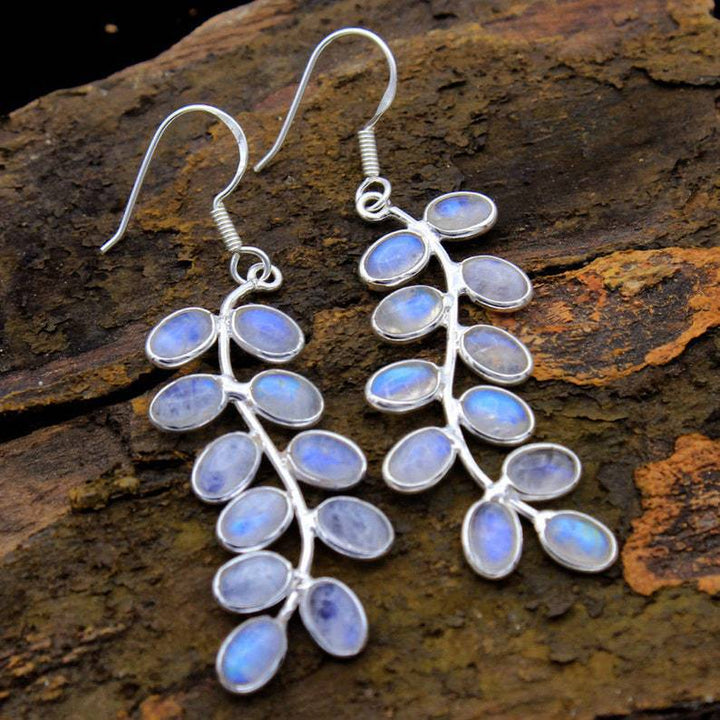 Moonstone Night Light Earrings - Jante-State of Style