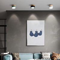 Morandi Style Modern LED Ceiling Lamp - LumiModo-Blue-5W-Warm white-State of Style
