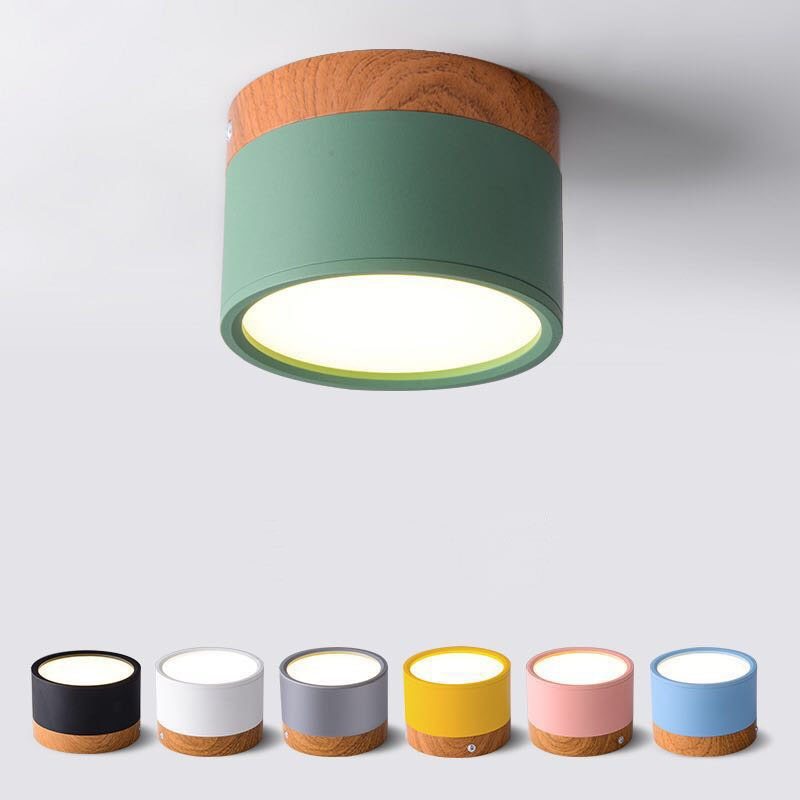 Morandi Style Modern LED Ceiling Lamp - LumiModo-Blue-5W-Warm white-State of Style