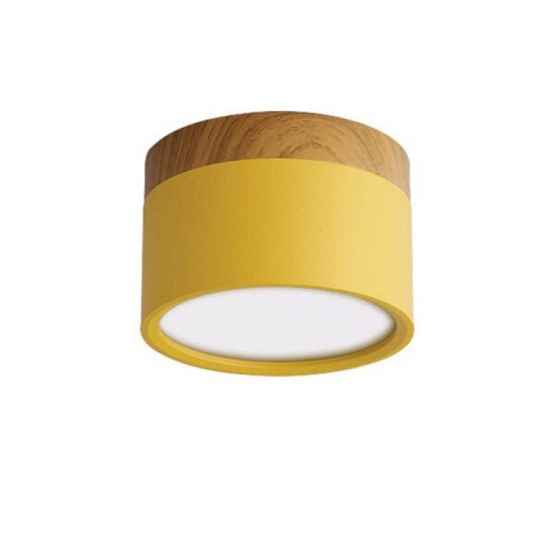 Morandi Style Modern LED Ceiling Lamp - LumiModo-Yellow-5W-Warm white-State of Style