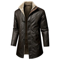 Motorcycle Jacket with Stylish Protection for Men - Stealth Phantom-Saddle Brown-S-State of Style