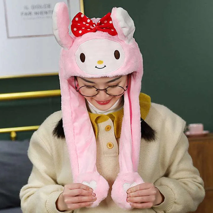 Movable Ears Hat - Hop-Ears-Pink Melody-State of Style