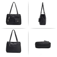 Multi-Compartment Women’s Shoulder and Crossbody Handbag – FlexiCarry