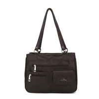Multi-Compartment Women’s Shoulder and Crossbody Handbag – FlexiCarry