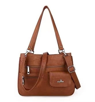 Multi-Compartment Women’s Shoulder and Crossbody Handbag – FlexiCarry