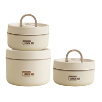 Multi-layer Insulated Lunch Box with FREE Carry Bag - ThermoBox-Blue-Small-State of Style