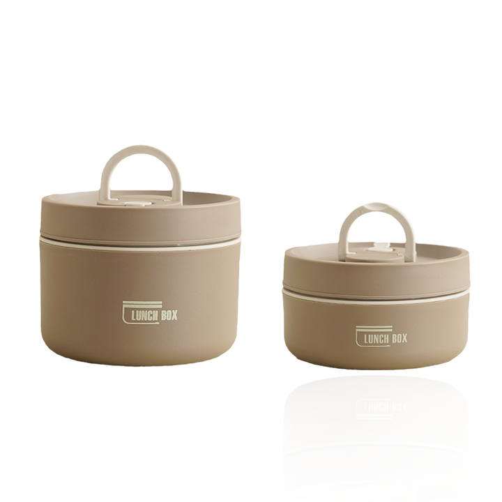 Multi-layer Insulated Lunch Box with FREE Carry Bag - ThermoBox-Blue-Small-State of Style