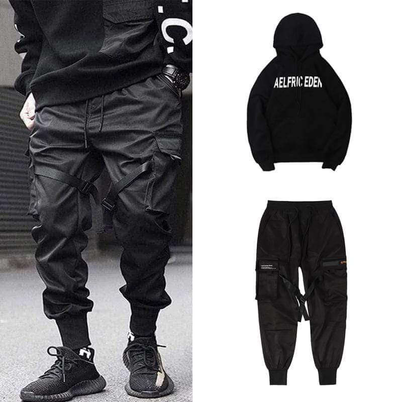 Multi-Pocket Hip-Hop Men's Cargo Pants – Dante-S-State of Style