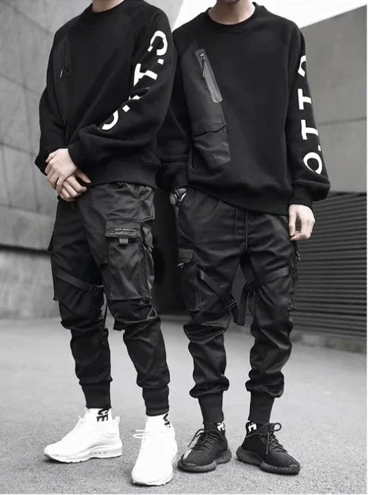 Multi-Pocket Hip-Hop Men's Cargo Pants – Dante-S-State of Style