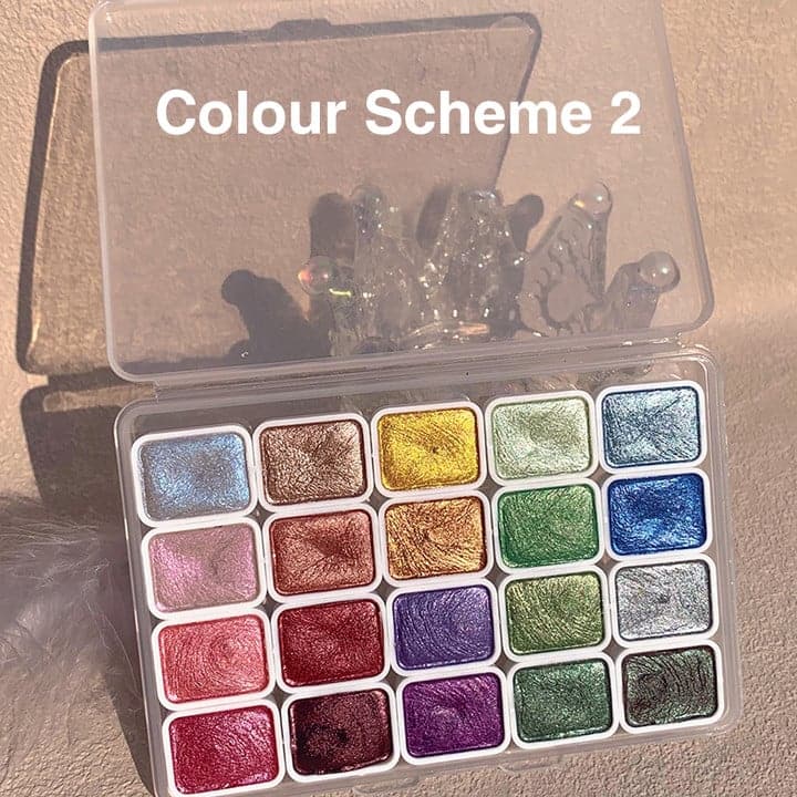 Multicolour Watercolour Set - ColorCrafter-Colour Scheme 2-20 Colours-State of Style