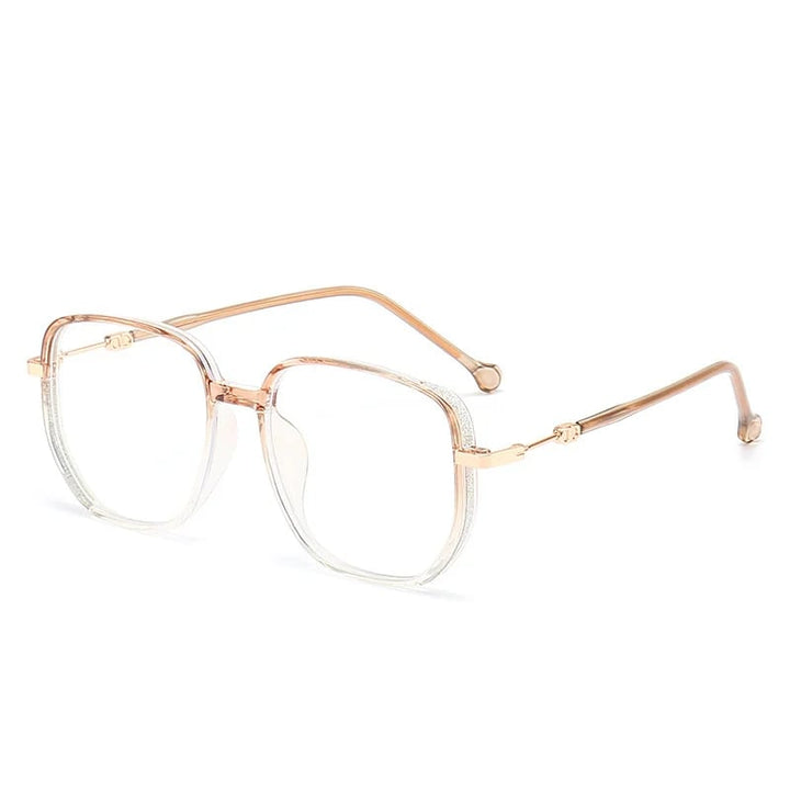 Multifocal Anti-Blue Light Reading Glasses - Livia-Gold-+1.0-State of Style