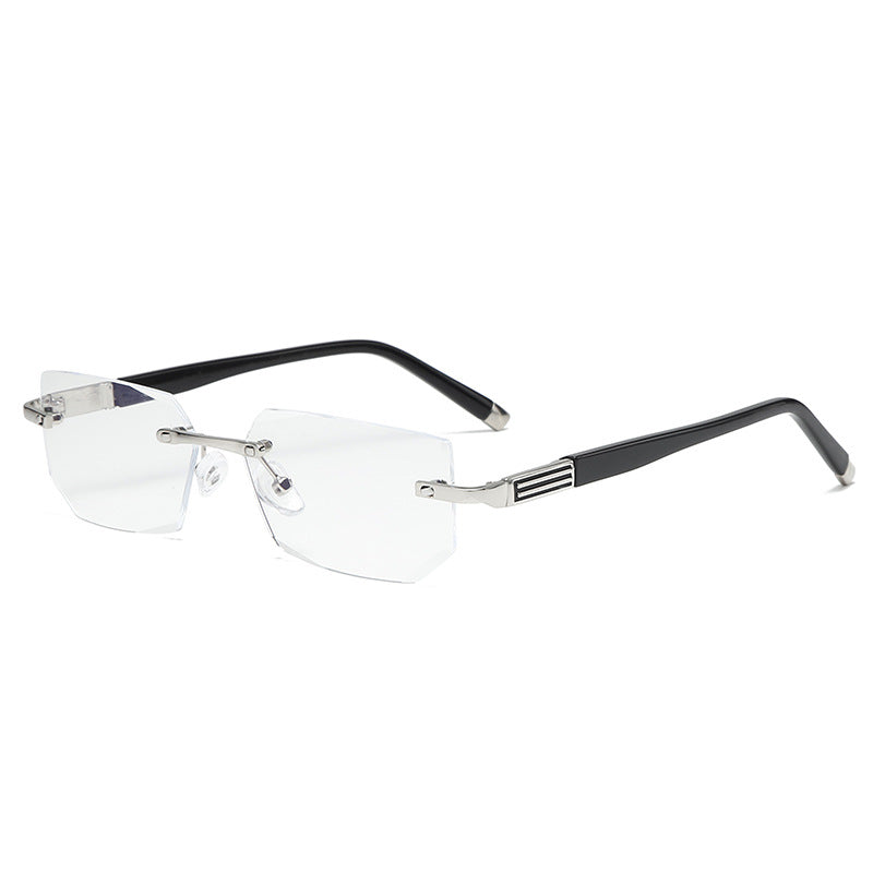 Multifocal Anti-Blue Light Reading Glasses - VisionPlus-Silver-'+1.00/40-44 YEARS/100°'-State of Style