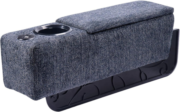 Multifunctional Armrest with Wireless Charging – Modulux-Dark grey-State of Style