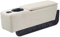 Multifunctional Armrest with Wireless Charging – Modulux-Light grey-State of Style