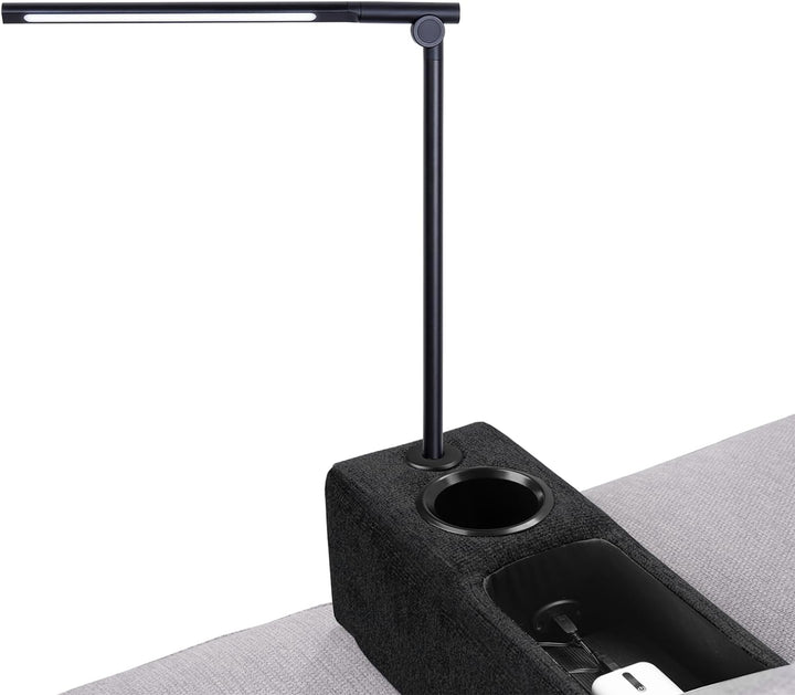 Multifunctional Armrest with Wireless Charging – Modulux-Light grey-State of Style