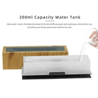 Multifunctional Aroma Humidifier - GlowFlame-Light Wood Grain-State of Style