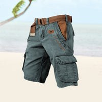 Multifunctional Cargo Shorts for Men - Ethan-Blauw-S-State of Style