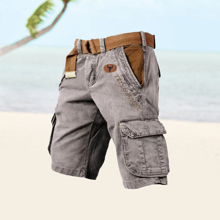 Multifunctional Cargo Shorts for Men - Ethan-Grijs-S-State of Style