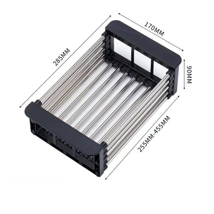 Multifunctional Draining Rack - FlexRack-Grey-State of Style