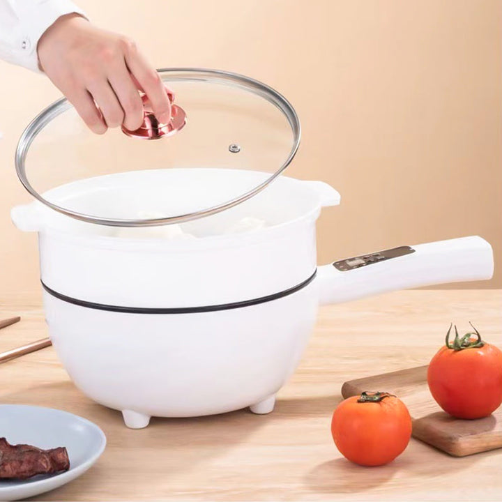 Multifunctional Electric Frying Pan with Steamer - CookEase-State of Style