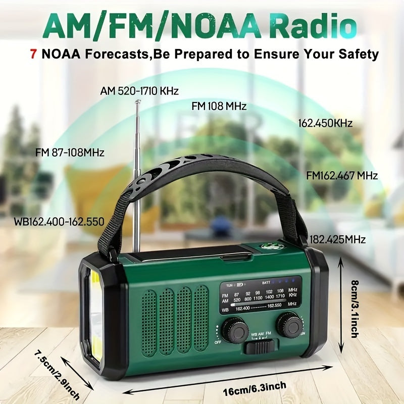Multifunctional Emergency Radio - SurvivorPower-State of Style