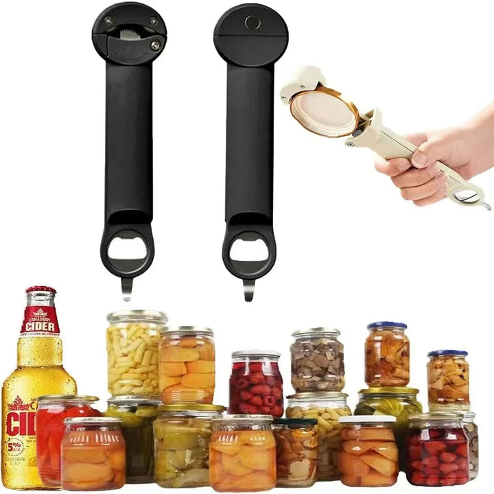 Multifunctional Jar Opener - GripTwist-Black-State of Style