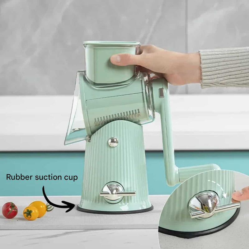 Multifunctional Kitchen Grater & Chopper - SliceMaster-Green-State of Style