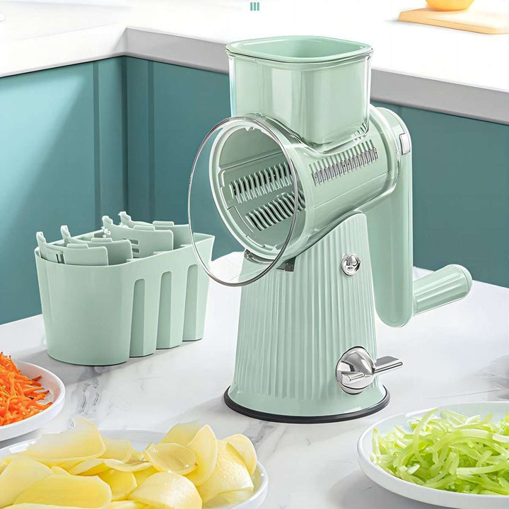Multifunctional Kitchen Grater & Chopper - SliceMaster-Green-State of Style