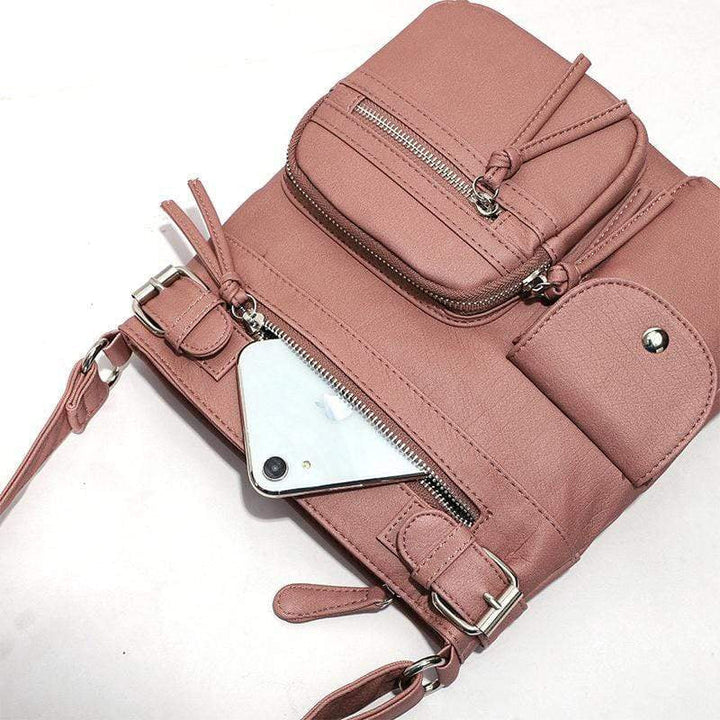 Multifunctional Stylish Anti-Theft Bag - SafeStyle-Black-State of Style