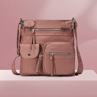Multifunctional Stylish Anti-Theft Bag - SafeStyle-Pink-State of Style