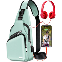 Multifunctional Waterproof Sling Bag - WaveSling-Black-State of Style