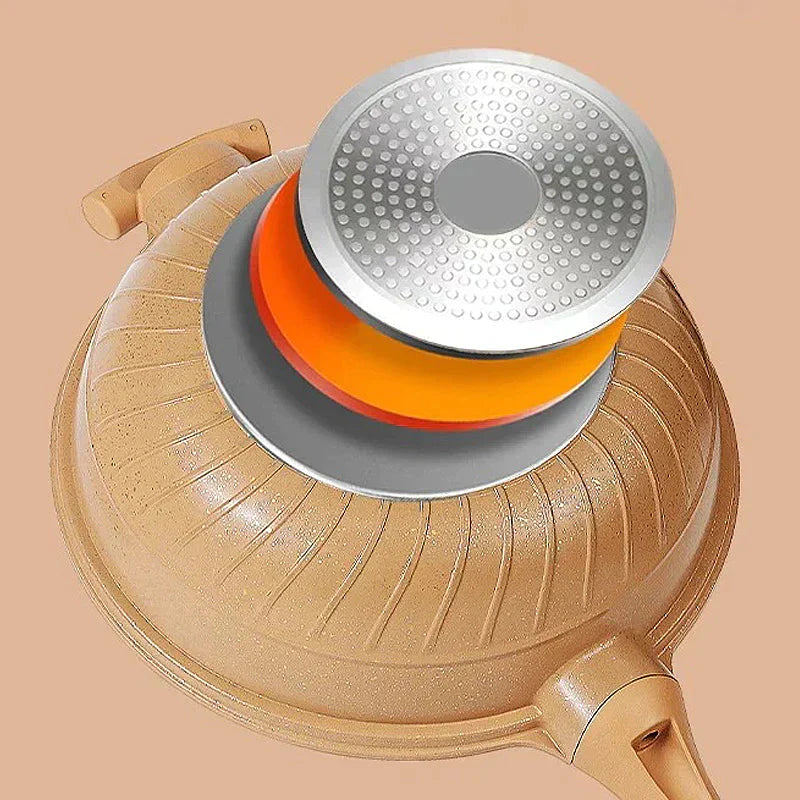 Multifunctional Wok Pan with Non-Stick Coating - CookFlex-State of Style