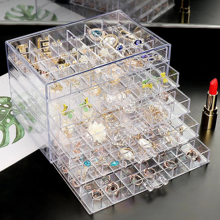 Multilayer Acrylic Jewellery Organizer-3-State of Style