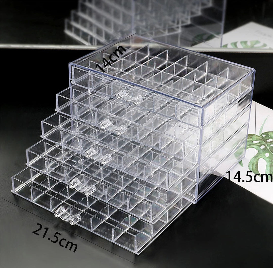 Multilayer Acrylic Jewellery Organizer-5-State of Style