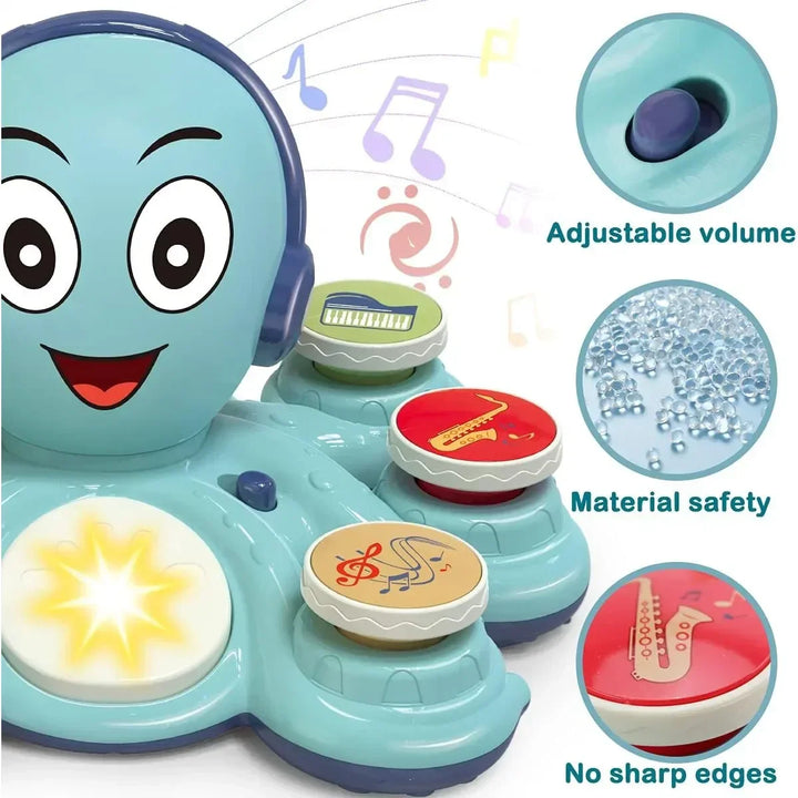 Music and Dance Fun for Young Musicians - GroovyPus-Blue-State of Style