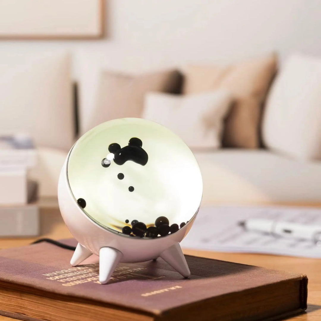 Music-Reactive Ferrofluid Display - MagnePulse-White-State of Style