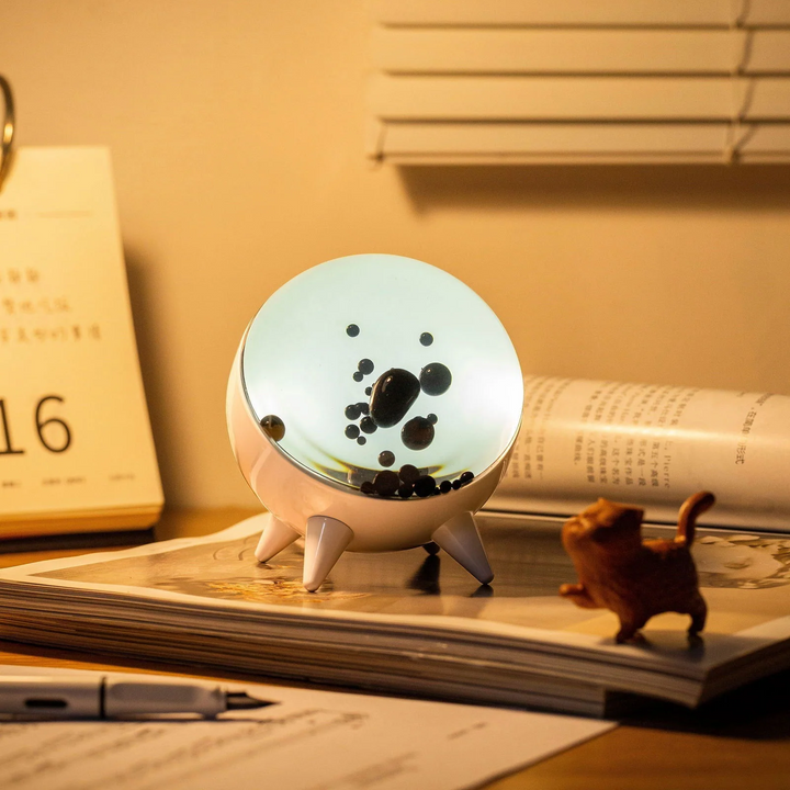 Music-Reactive Ferrofluid Display - MagnePulse-White-State of Style
