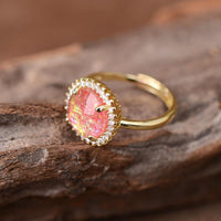 Mystical Glow Cocktail Ring – Elowen-Red-State of Style