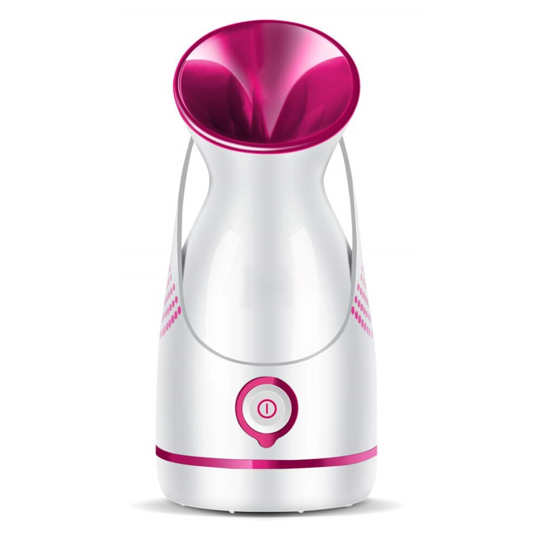Nano Ionische Gezichtsstomer – Diepe Reiniging & Hydrateer Je Huid!-Roze-State of Style