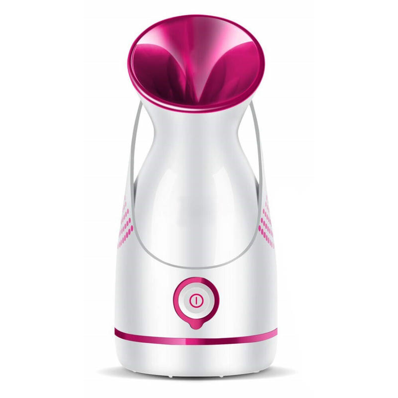 Nano Ionische Gezichtsstomer – Diepe Reiniging & Hydrateer Je Huid!-Roze-State of Style