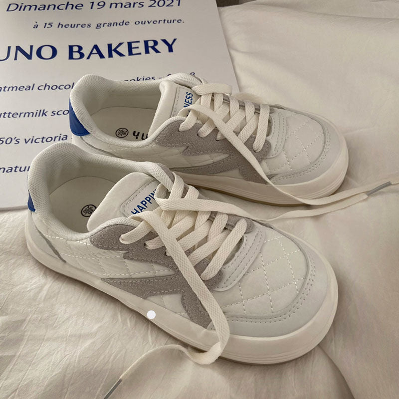NatalyasSneaks – Lightweight & Comfortable Sneakers for Women-White Grey-4.5-State of Style