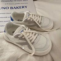 NatalyasSneaks – Lightweight & Comfortable Sneakers for Women-White Grey-4.5-State of Style