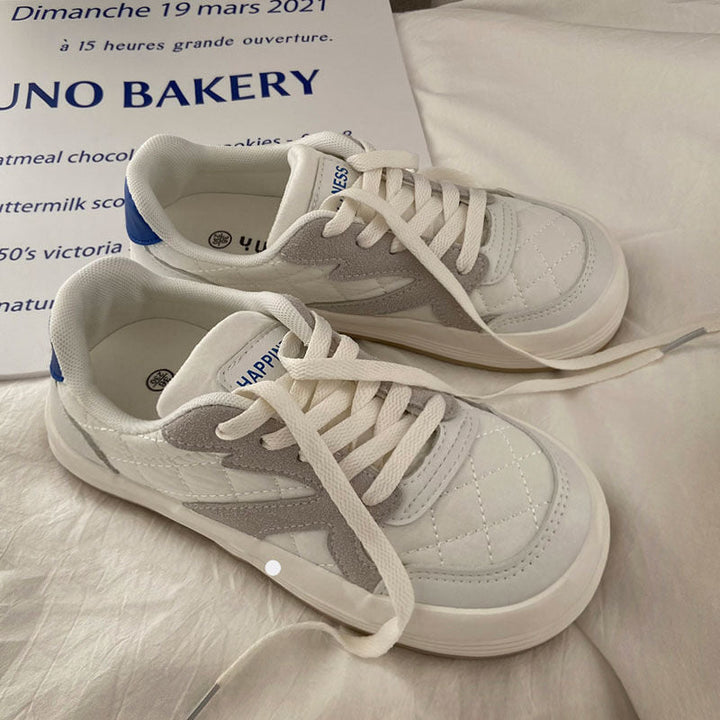 NatalyasSneaks – Lightweight & Comfortable Sneakers for Women-White Grey-4.5-State of Style