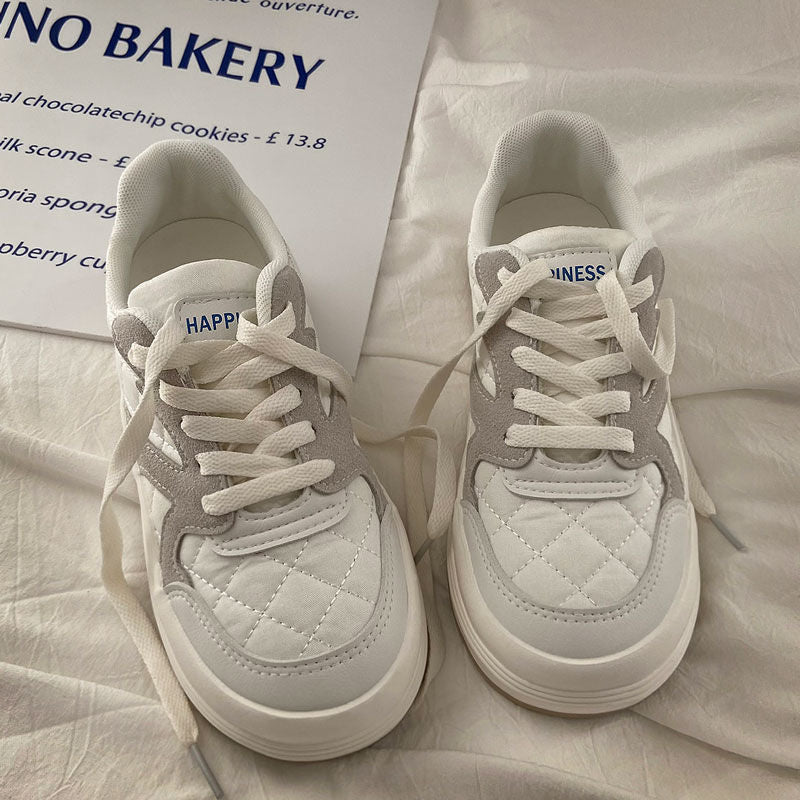 NatalyasSneaks – Lightweight & Comfortable Sneakers for Women-White Grey-4.5-State of Style