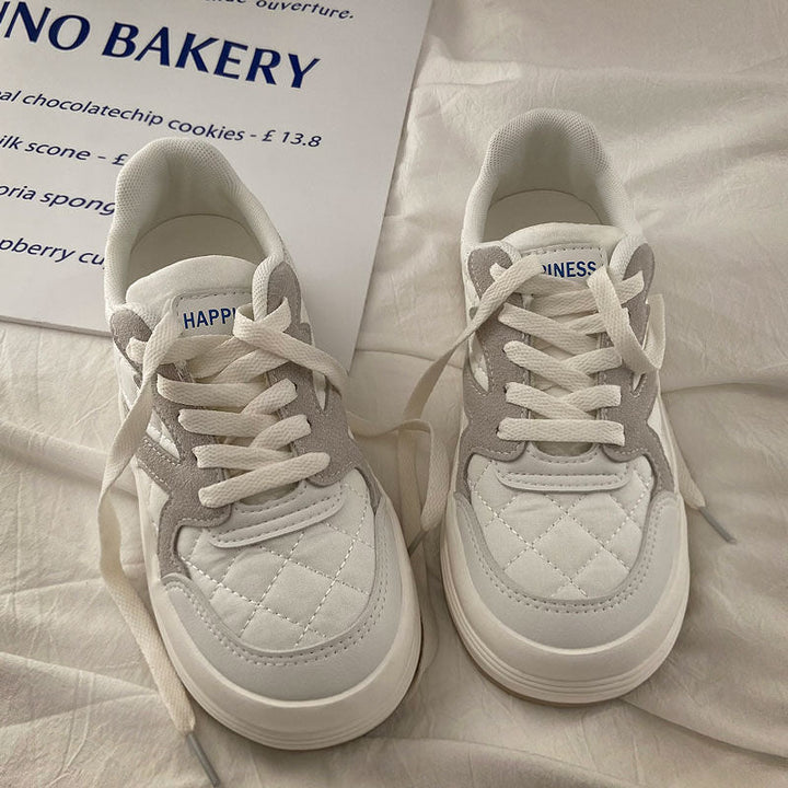 NatalyasSneaks – Lightweight & Comfortable Sneakers for Women-White Grey-4.5-State of Style