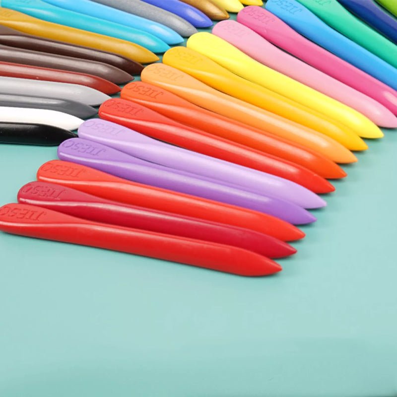 Natural Colourful Wax Crayons - EcoCrayons-12 Colours-State of Style