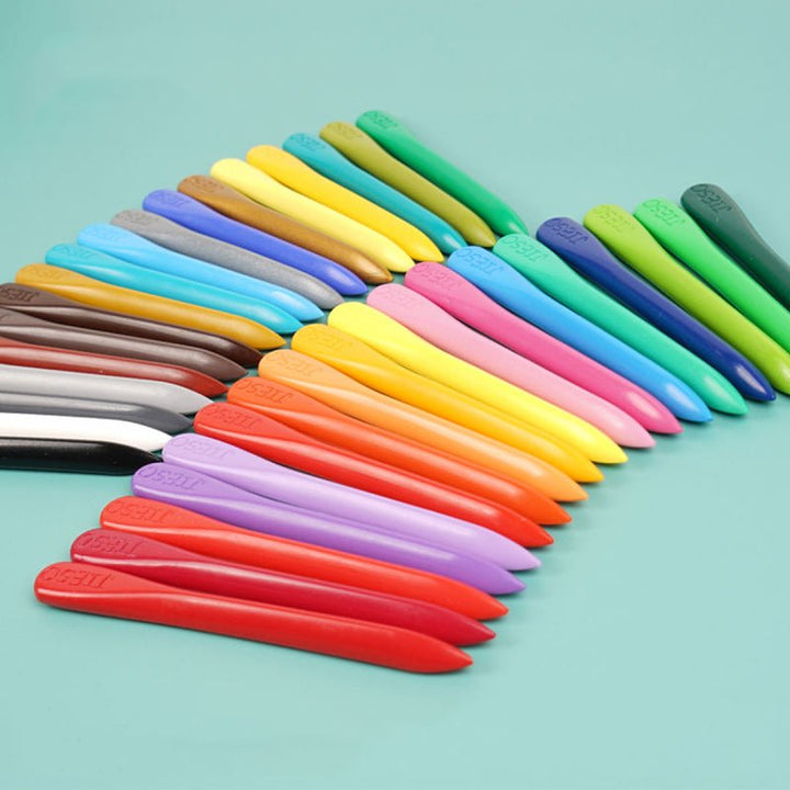 Natural Colourful Wax Crayons - EcoCrayons-12 Colours-State of Style