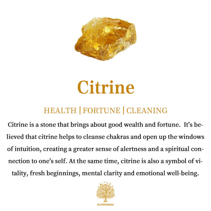 Natural Crystal Moon Stars Earrings - Elara-Citrine-State of Style