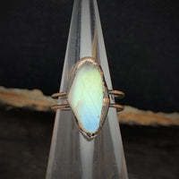Natural Raw Birthstone Ring - Selina-January: Garnet-State of Style