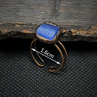 Natural Raw Birthstone Ring - Selina-January: Garnet-State of Style